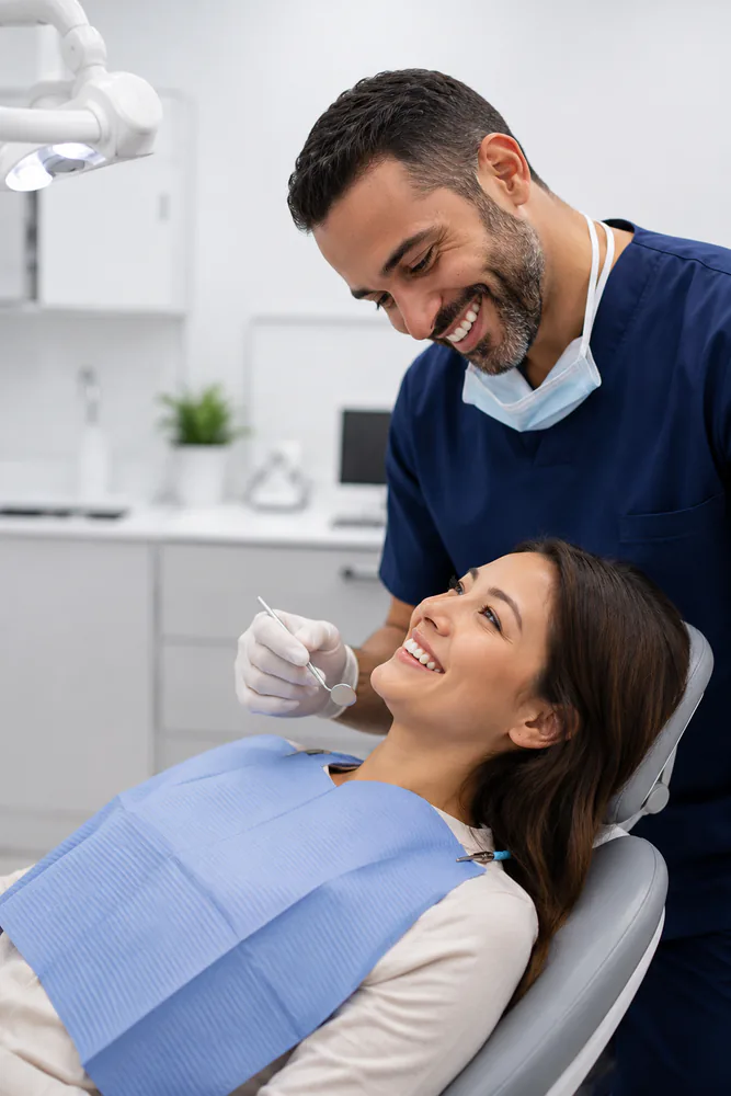 Oral cancer screening at Broadview Dental Clinic
